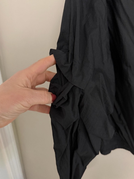 Gymshark Pulse Woven Windbreaker in black 1/4 zip athletic pullover size small - Picture 5 of 7